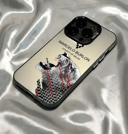 Cover iPhone Marcelo Burlon - Scratched Tiger
