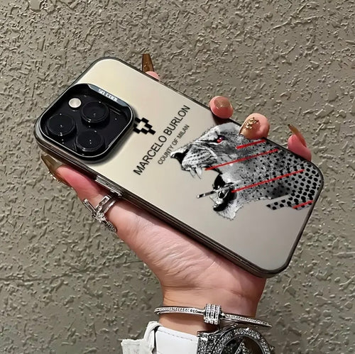 Cover iPhone Marcelo Burlon - Scratched Tiger
